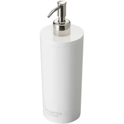 Yamazaki Tower sæbedispenser - Hvid, rund