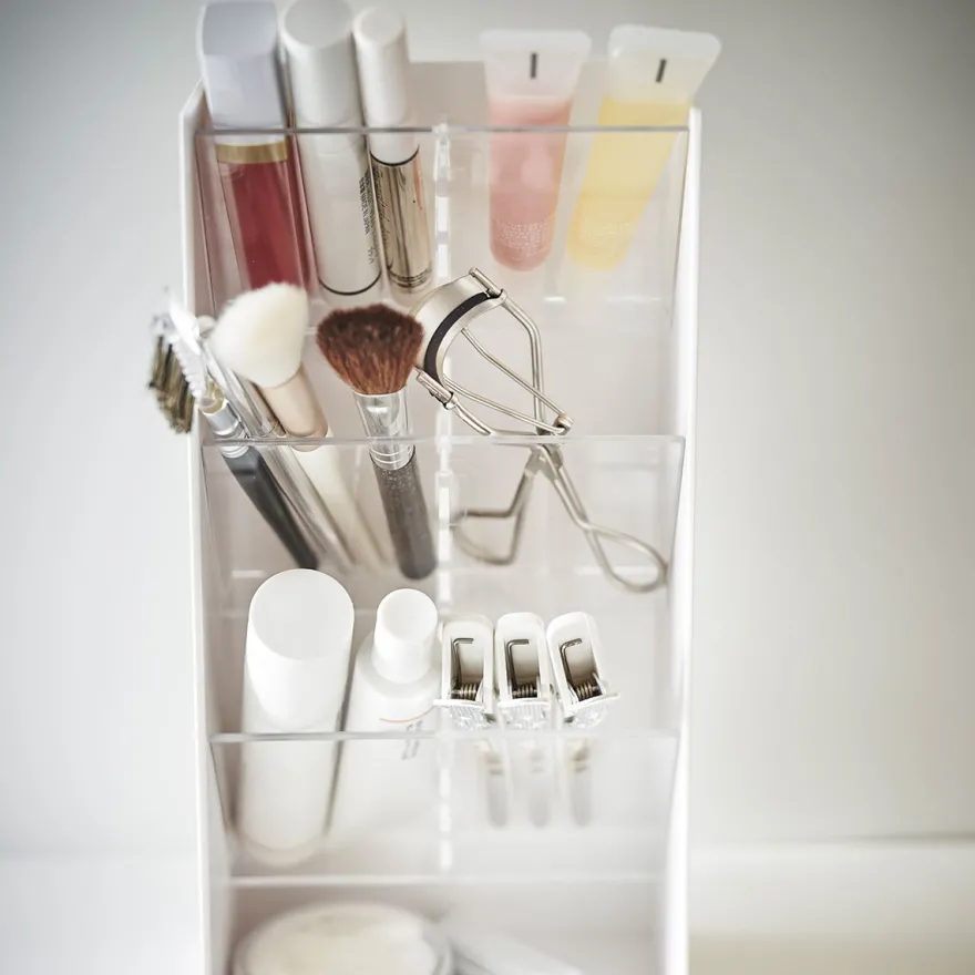 Yamazaki Tower Slanted Make-up organizer