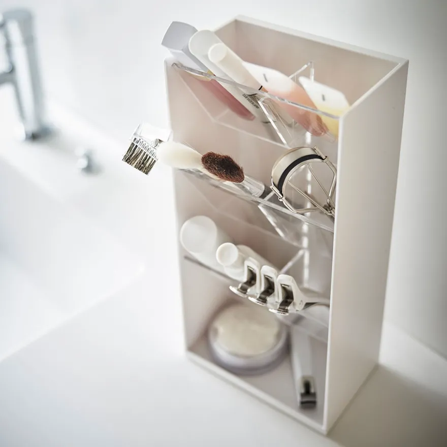 Yamazaki Tower Slanted Make-up organizer