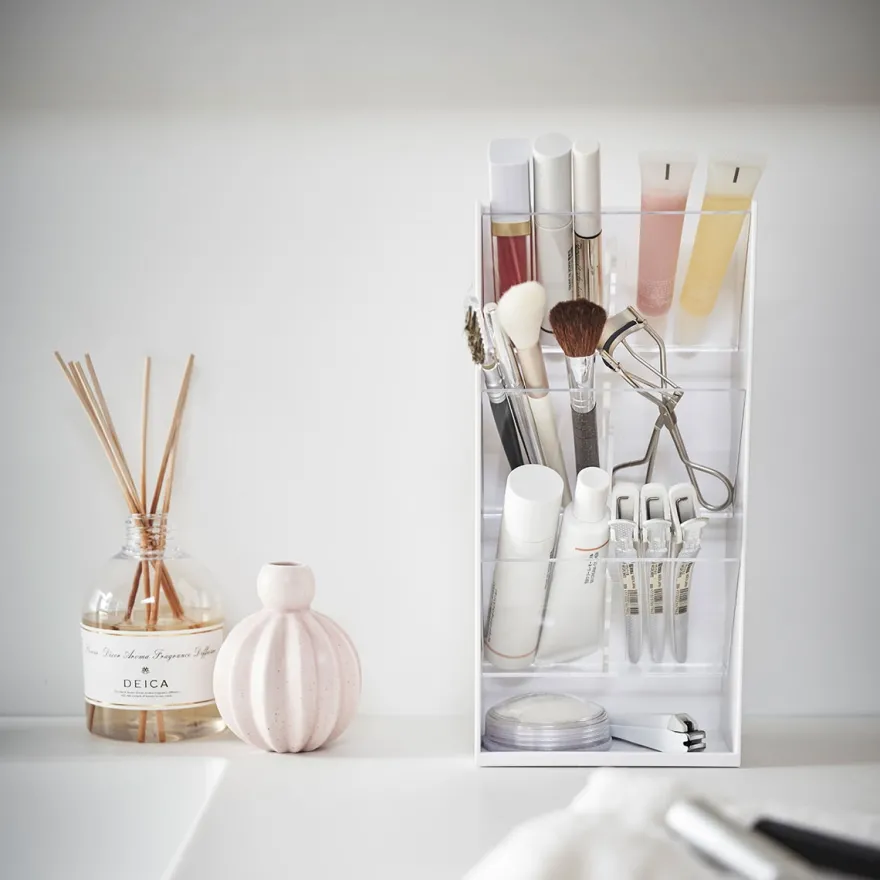 Yamazaki Tower Slanted Make-up organizer