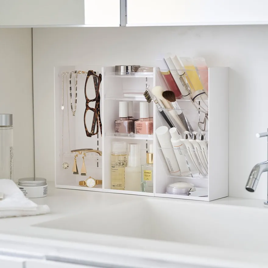 Yamazaki Tower Slanted Make-up organizer
