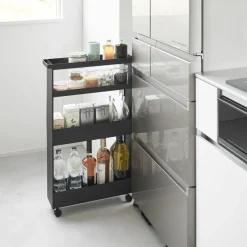 Yamazaki Tower SLIM rullevogn - Sort