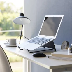 Yamazaki Twoway Laptop holder - Sort