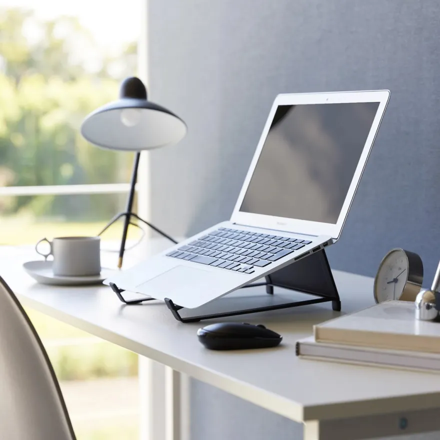 Yamazaki Twoway Laptop holder - Sort