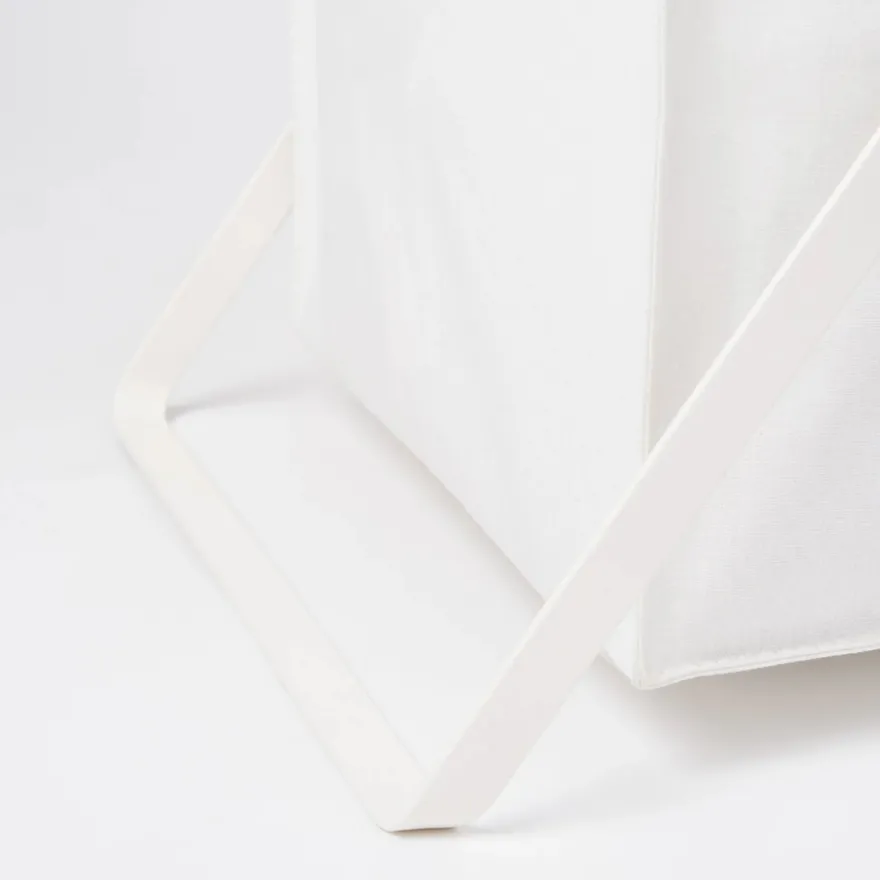 Yamazaki Vasketøjskurv FOLDABLE - Hvid