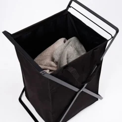 Yamazaki Vasketøjskurv FOLDABLE - Sort