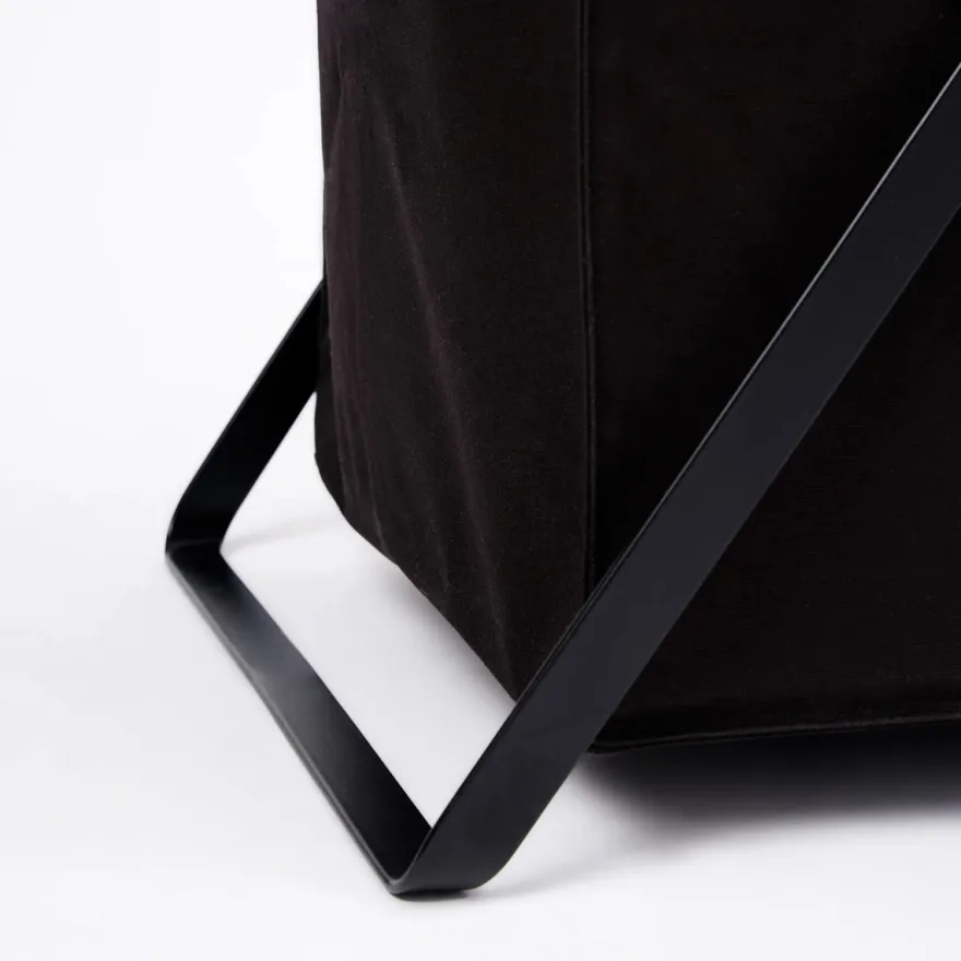 Yamazaki Vasketøjskurv FOLDABLE - Sort