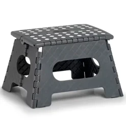 Zeller Foldeskammel i Plast - 22 cm, Antracitgrå