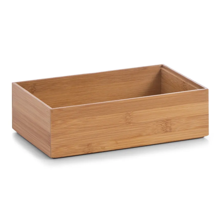 Zeller Hamborg Skuffekasse i bambus - str 2 - 23 x 15 x 7cm