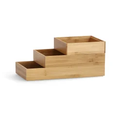 Zeller Hamborg Skuffekasse i bambus - str 2 - 23 x 15 x 7cm