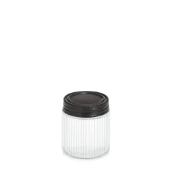 Zeller Krydderiglas med sort låg - 120ml.