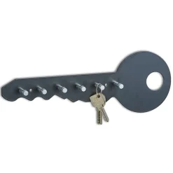 Zeller Nøgleholder i sort metal - Key
