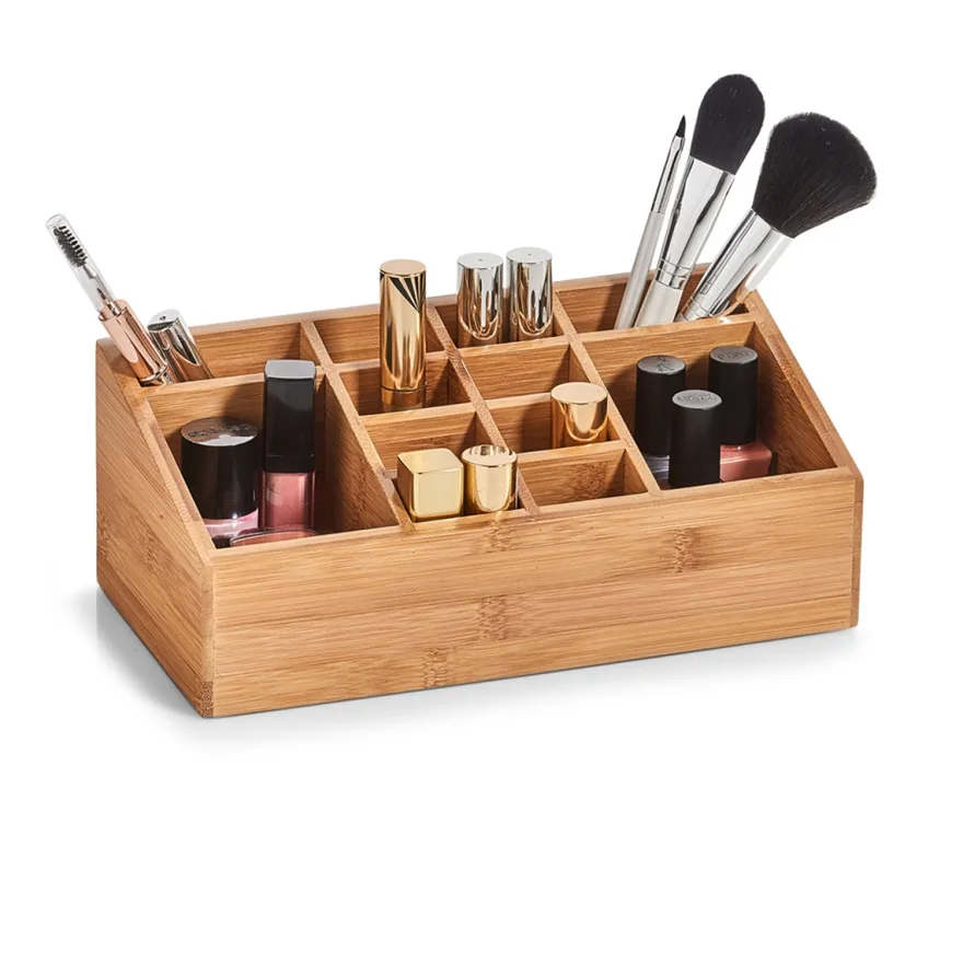 Zeller Organizer i Bambus med 12 rum, Hamborg