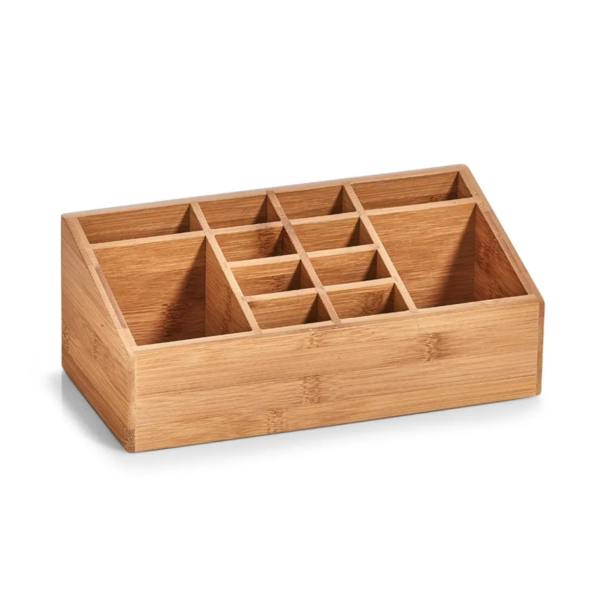 Zeller Organizer i Bambus med 12 rum, Hamborg