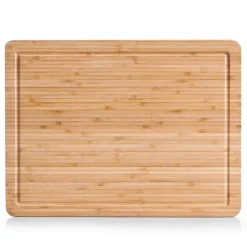 Zeller Skærebræt i bambus, 39x29cm - Stor