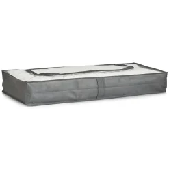 Zeller "Under bed" storage Stofkurv - GRÅ