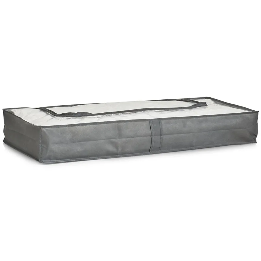Zeller "Under bed" storage Stofkurv - GRÅ