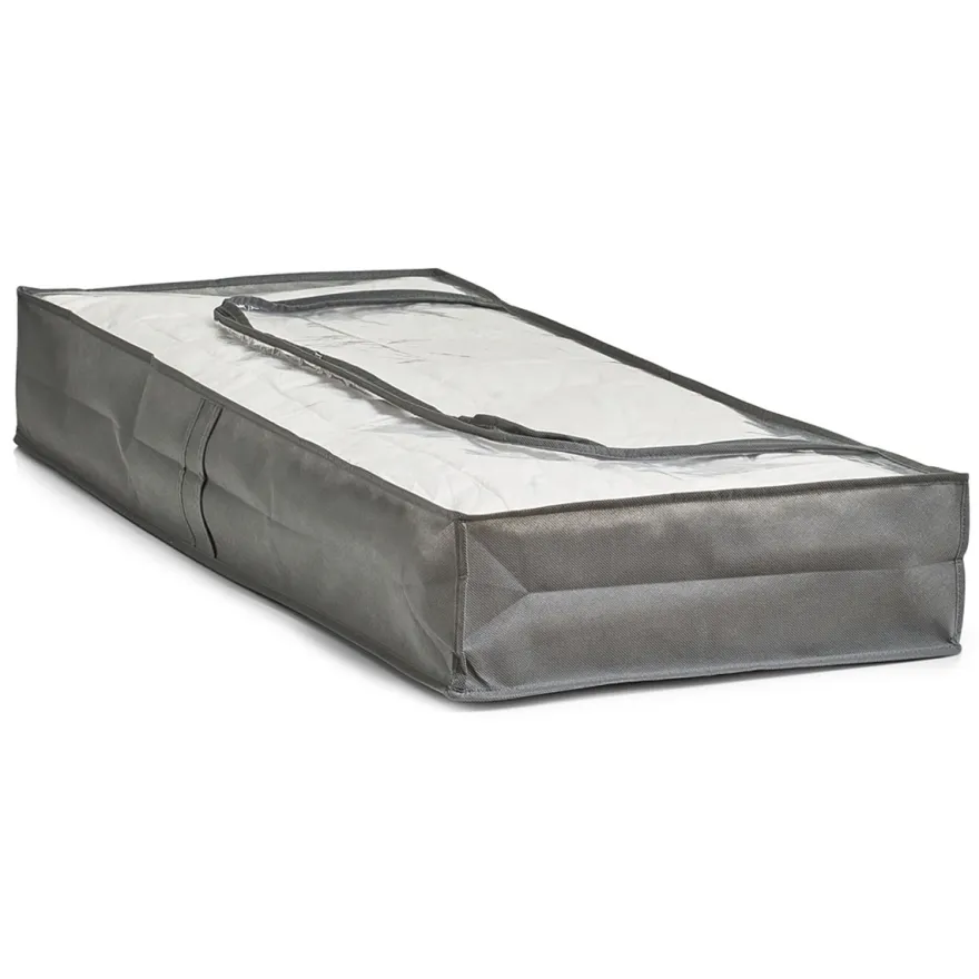 Zeller "Under bed" storage Stofkurv - GRÅ
